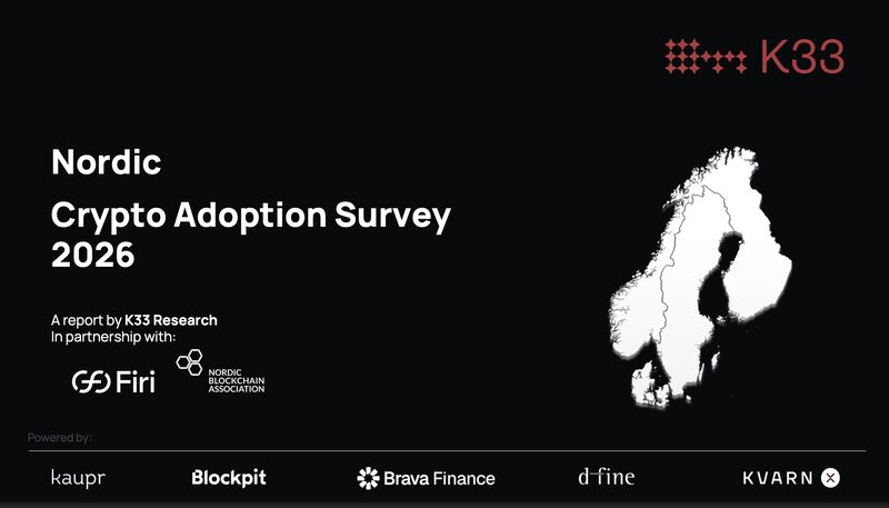 Nordic Crypto Adoption Survey, K33, March 2026